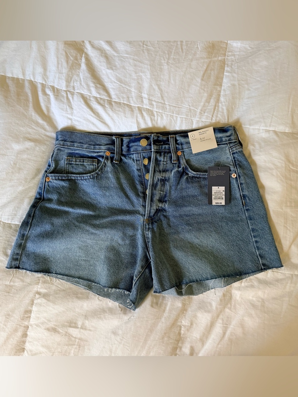 90s Mid Rise Baggy Shorts